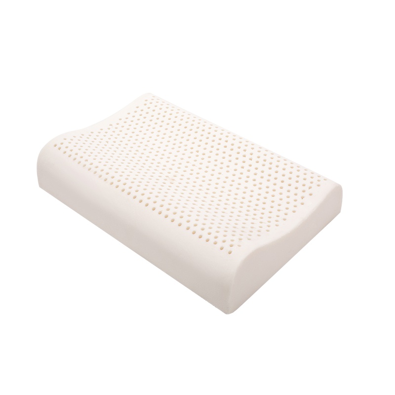 添然Tirou 泰国进口乳胶 天然乳胶枕头枕芯 防螨抑菌 0甲醛环保 成人橡乳胶颈椎枕护颈枕 KE001