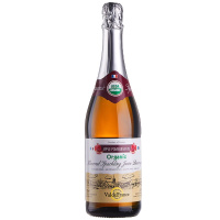 沃迪安系列无醇无酒精有机果酒 法国诺曼底 六口味气泡酒原瓶进口 750ml单瓶双支礼盒装 甜型石榴味单支装750ml*1