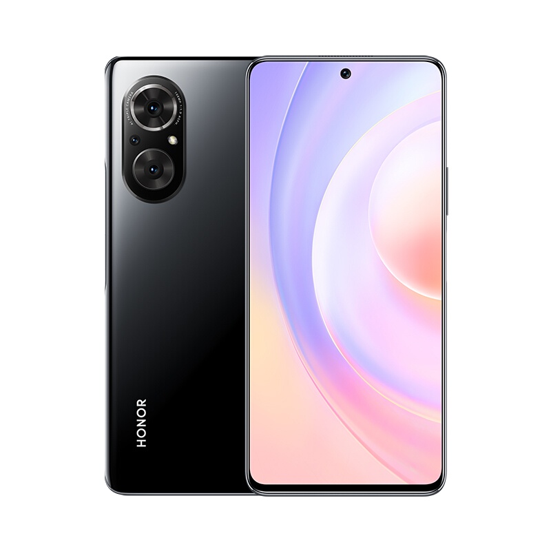 荣耀50 SE 5G全网通 8GB+256GB 亮黑色 1亿像素超清影像 66W超级快充 移动联通电信5G智能游戏拍照手机