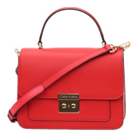 Celie Kalira女包真牛皮女士小方包新款翻盖手提单肩斜挎包时尚高级包 87155