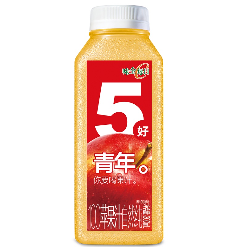 味全每日C100苹果汁300ml