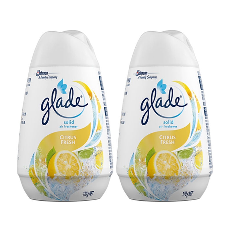 空气清新剂厕所除臭神器卧室卫生间持久留香香薰固体家用室内 清新柠檬味1瓶