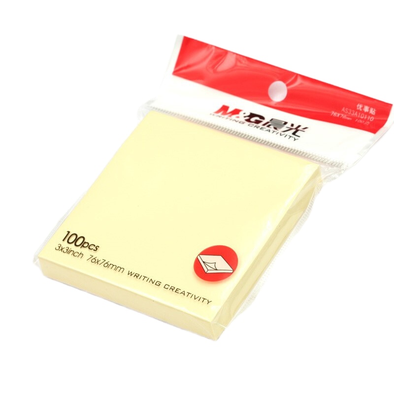 [晨光]优事贴 YS-03 3X3 黄色 100页 一本装
