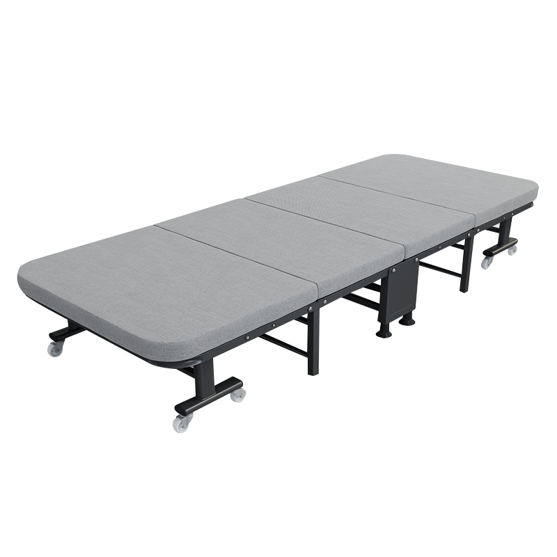 港迪豪办公室午休折叠床单人四折家用简易便携移动床