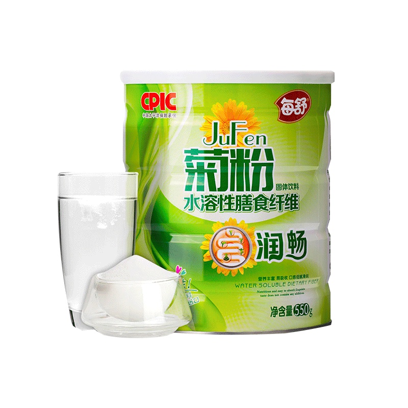 每舒 菊粉550克/桶 益生元水溶性膳食纤维 比利时进口菊粉原料