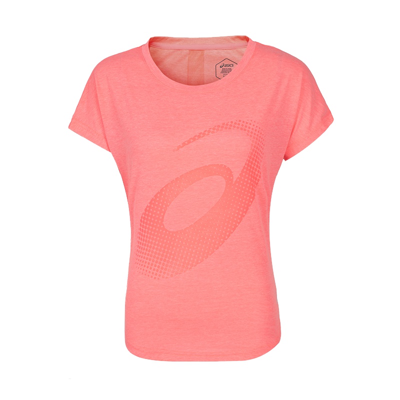 亚瑟士(ASICS)女式印花短袖T恤2032A691-701