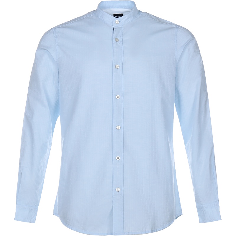 HUGO BOSS 雨果博斯 男士 棉质长袖衬衫 50431308