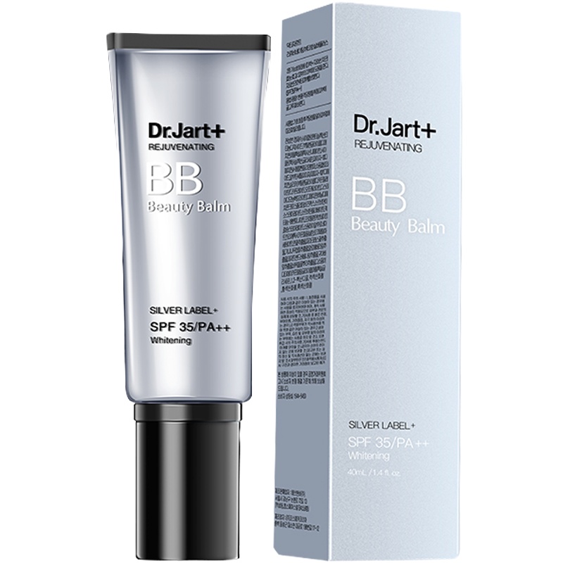 蒂佳婷(Dr.Jart+) 无痕持久水润遮瑕CC霜 防晒隔离bb 化妆品 三代银管BB霜40ml 控油遮瑕