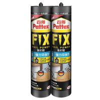 汉高百得(Pattex) 免钉胶 水基环保型 免钉胶水 多用途强力液体钉 室内型 PL50白色 290ml