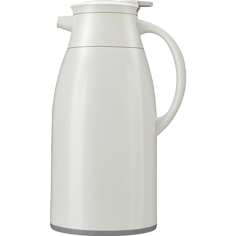 JEKO&JEKO 保温壶家用热水瓶开水瓶玻璃内胆保温瓶小暖壶暖瓶户外旅行保温杯车载水壶1L灰色 SWH-1603