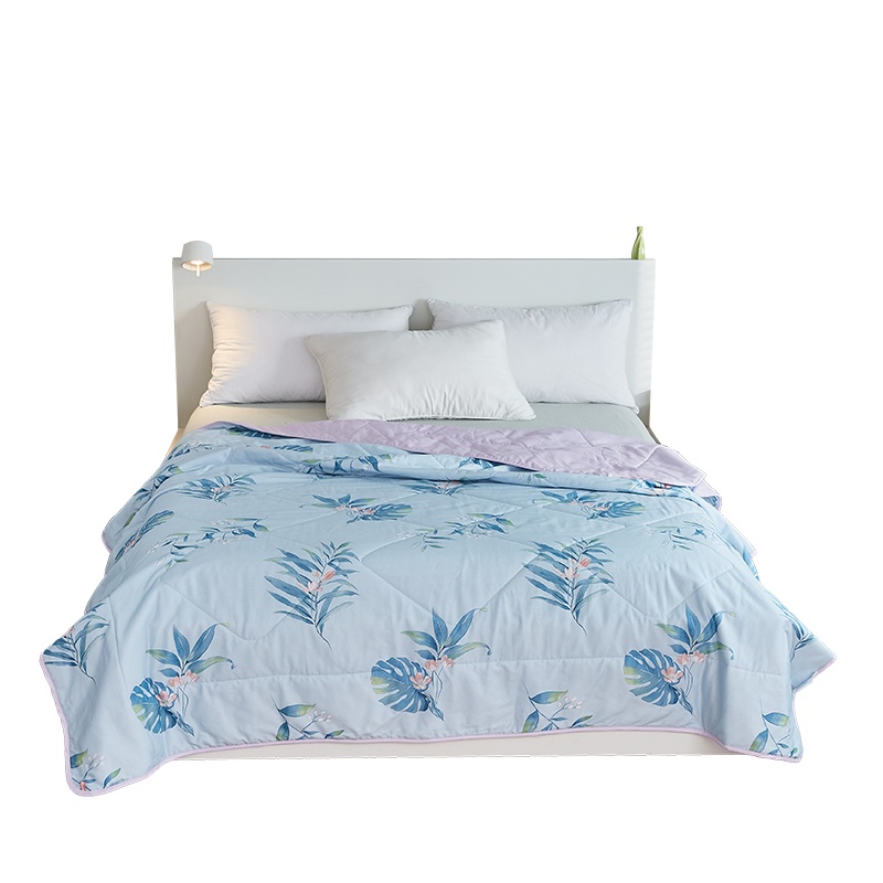 恒源祥夏日微风全棉凉爽被(蓝)