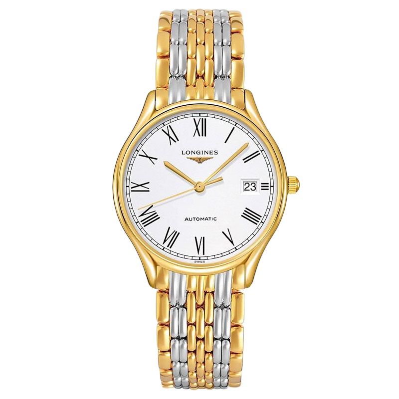 浪琴(Longines)瑞士手表律雅系列机械男表L4.860.2.11.7