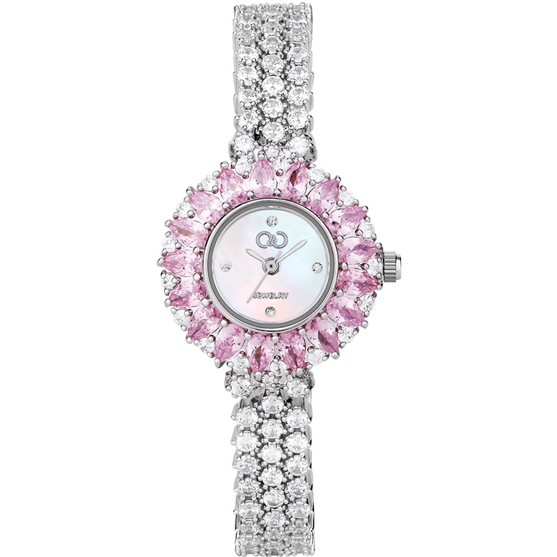 C&C意大利时装手表气质女神系列施华洛世奇水晶贝母表盘向日葵女表 CC8148-1