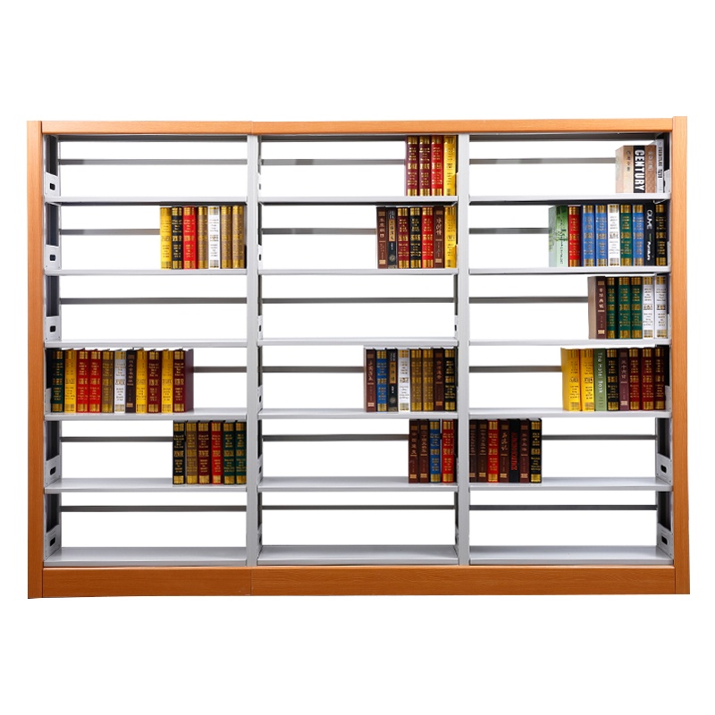 永格书架 档案室书架 资料架 办公室书架 木质书架钢制单双面书架 书房 架子 图书馆书架阅览室架子图书架 单面五层