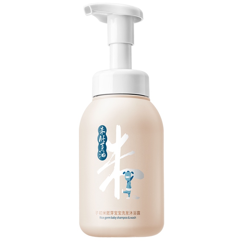 子初婴儿沐浴露洗发水二合一儿童新生宝宝洗护洗头婴幼儿专用正品 300ML