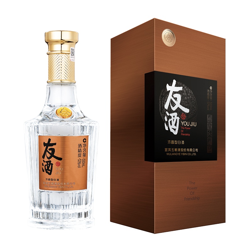 五粮液友酒·友道171 52度 500ml 单瓶 浓香型白酒