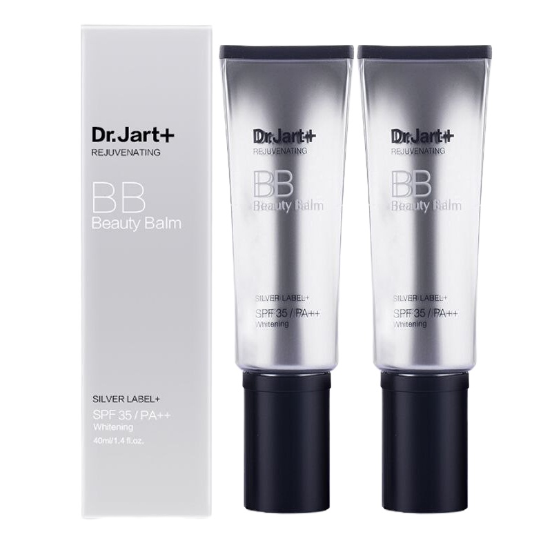 蒂佳婷(Dr.Jart+)新版三代银色银管遮瑕 适合任何肤质 BB霜 40ml*两支装