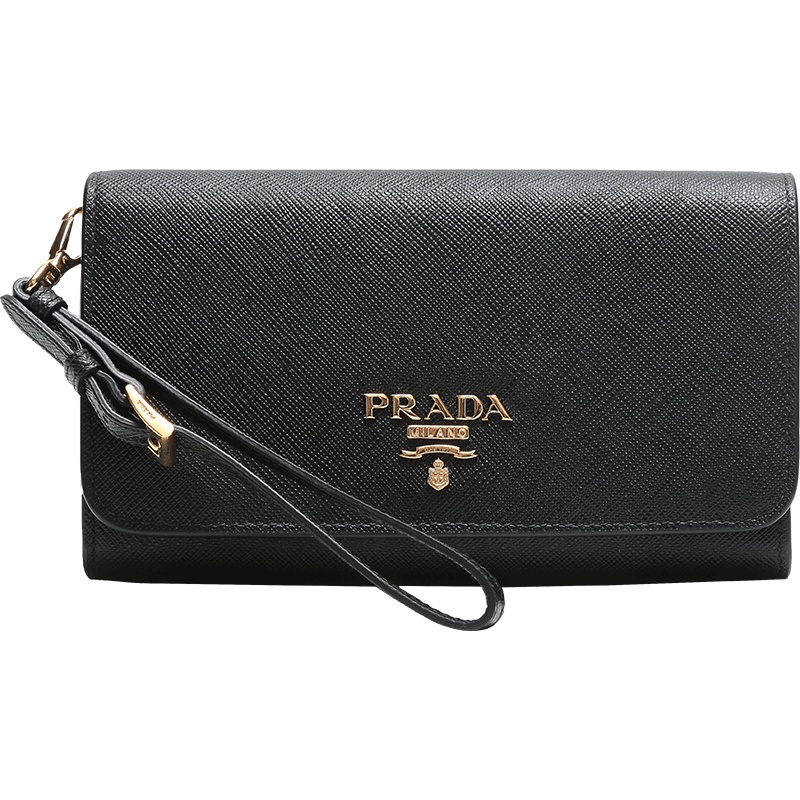 PRADA 普拉达 女士皮革手拿包钱包 1DF002 QWA