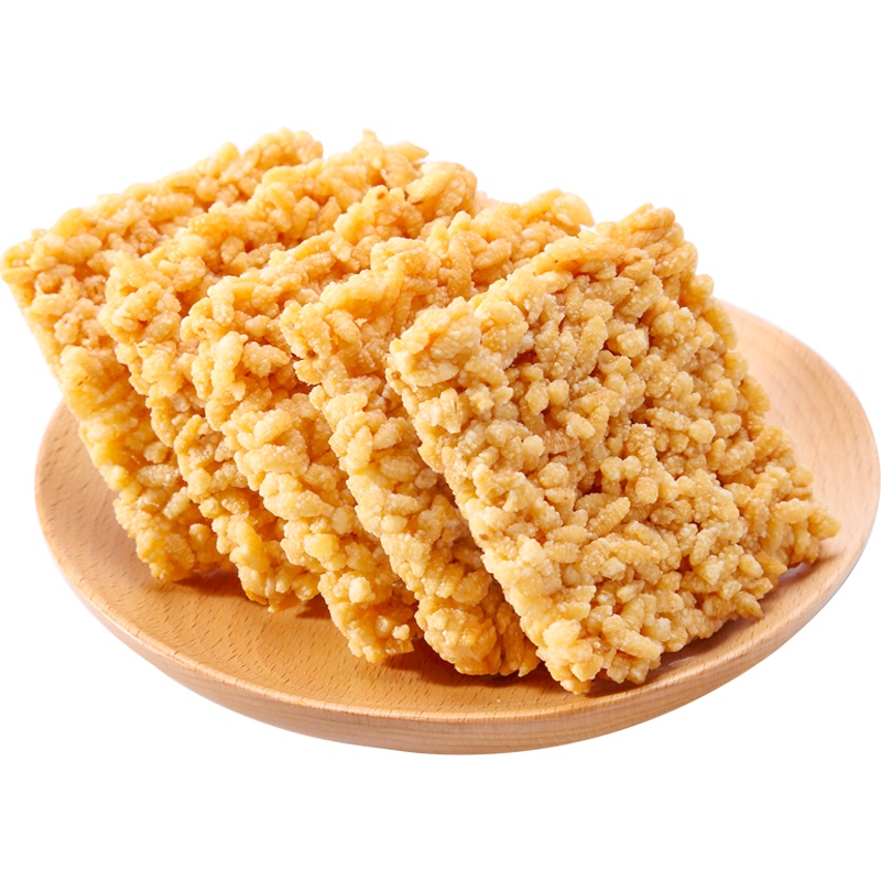 大吃兄 糯米锅巴1200g粮悦零食安徽特产手工锅巴原味/香辣400g*3盒装