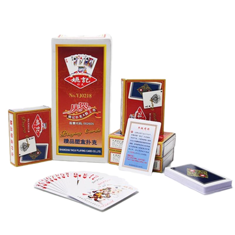 姚记整箱100副 正品扑克牌0218（144副）