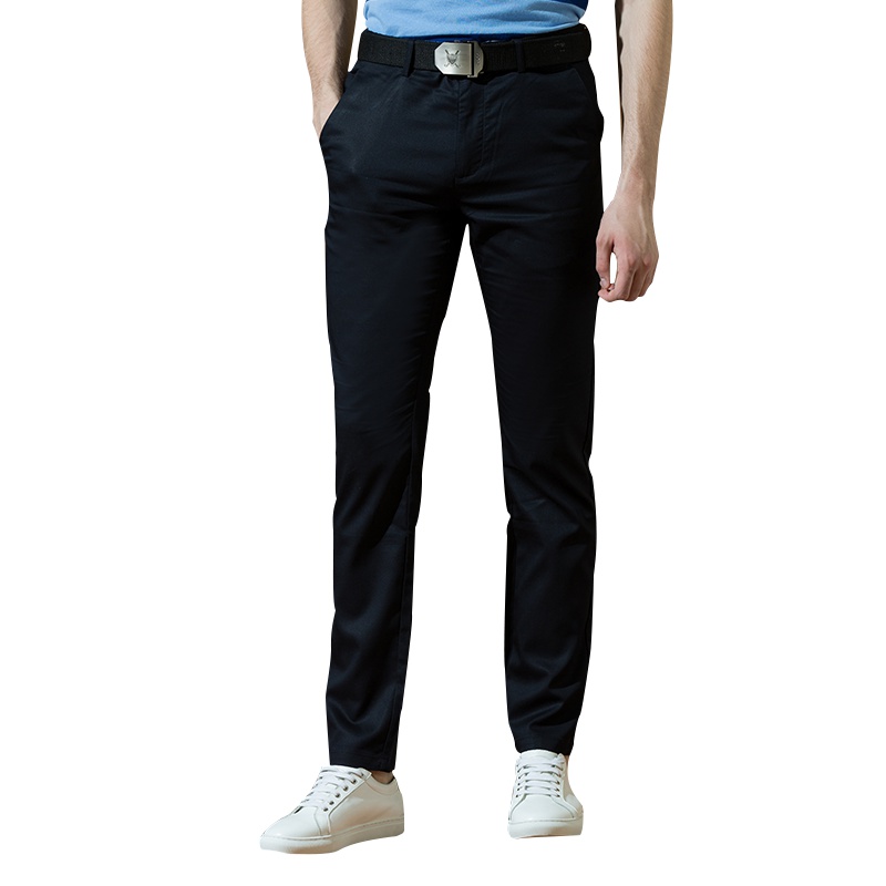 GOLF/高尔夫商务休闲新款裤子男夏季男装裤男士修身直筒长裤