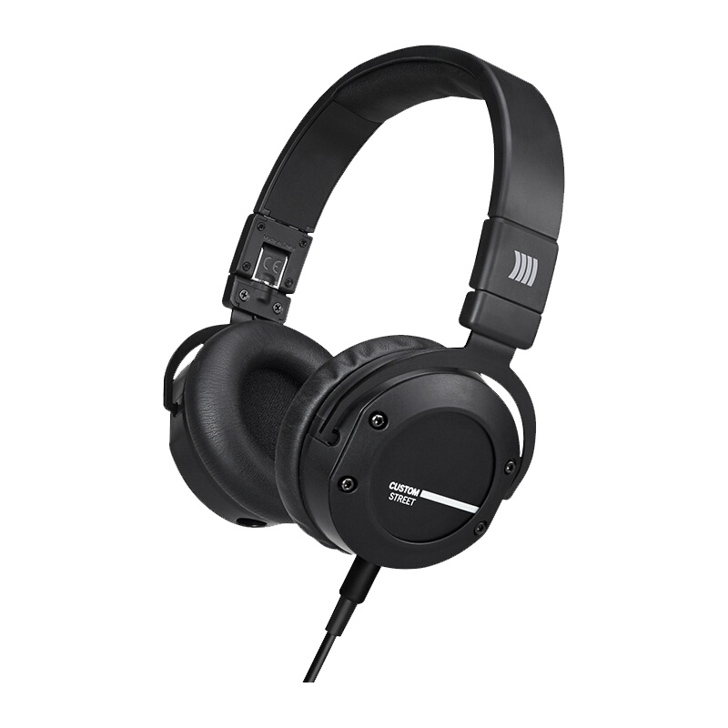 拜亚动力/拜雅(beyerdynamic) Custom street 头戴式折叠耳机 黑色耳机
