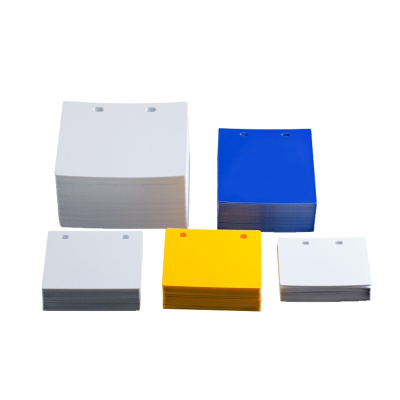 熹辰 XICHEN 光缆挂牌 80mm*90mm M-G8090(双孔)蓝色 光缆挂牌 50片/盒