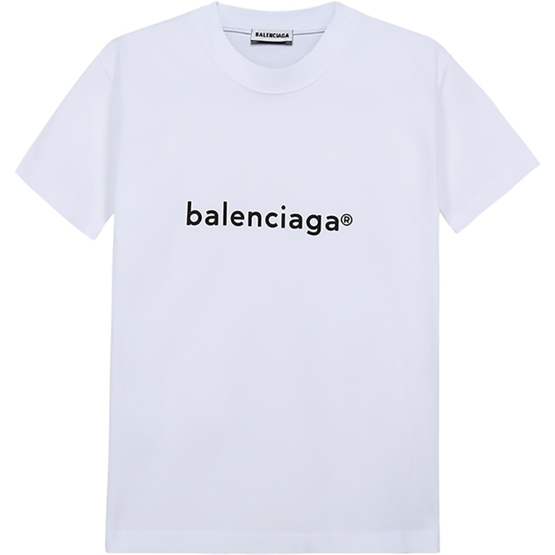 BALENCIAGA 巴黎世家 女士棉质圆领短袖T恤 612964 TIV54