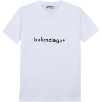 BALENCIAGA 巴黎世家 女士棉质圆领短袖T恤 612964 TIV54