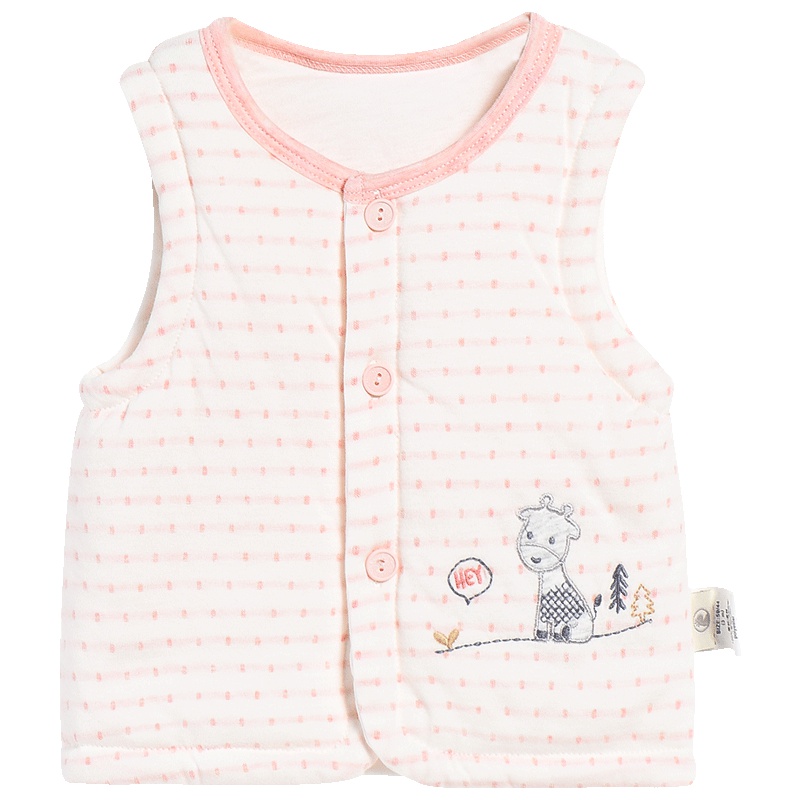 童泰TONGTAI秋冬纯棉婴童马甲1-18个月宝宝加棉马甲男女通用73cm