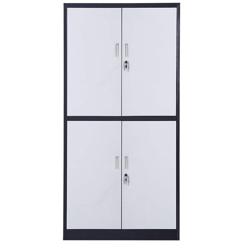 三圣 办公家具套色加厚通双节文件柜铁皮柜档案柜资料柜文件柜其他金属办公柜收纳柜整理柜可定制