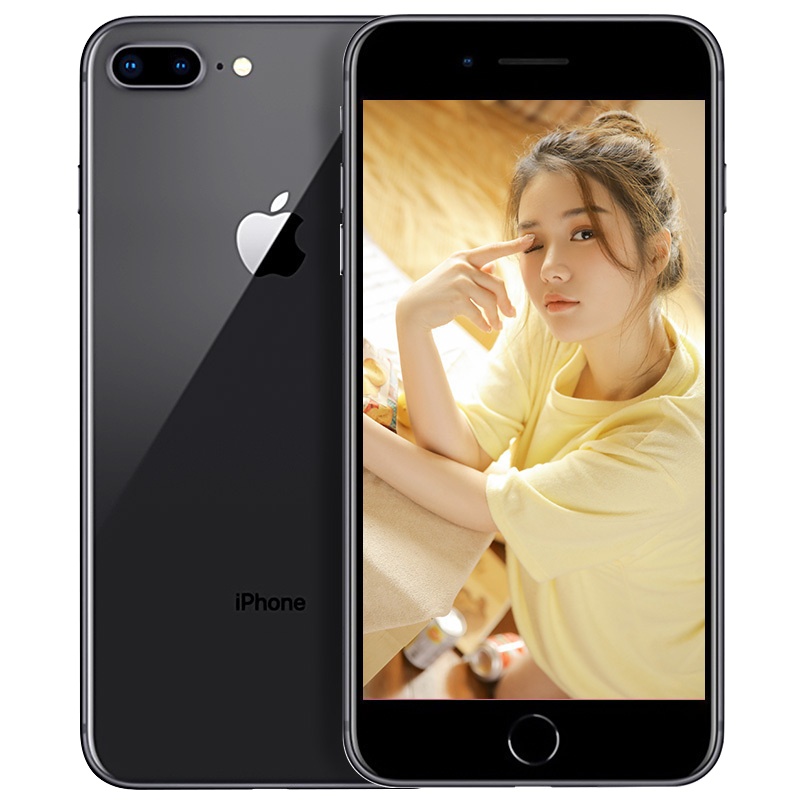 【二手95新】Apple/苹果 iPhone 8Plus 64GB 深空灰 二手手机 苹果8p 国行正品 全网通4G手机