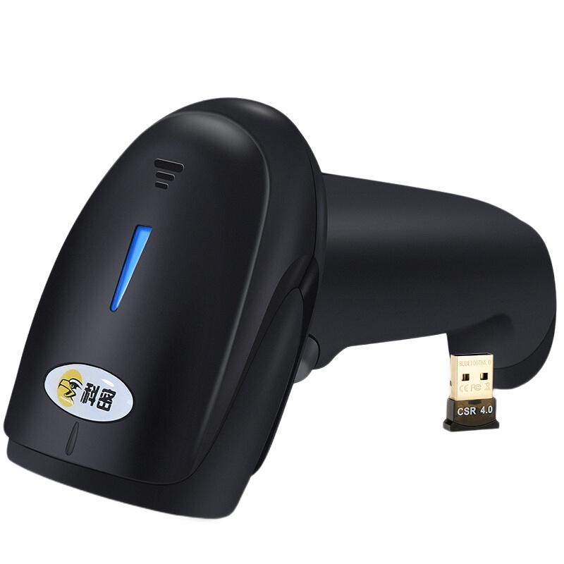 科密 EW-9200 扫描枪 无线一二维码扫码枪 商超微信屏幕收款开票 医药农资溯源条码枪 离线储存盘点扫码器