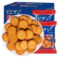 比比赞日式小圆饼【整箱】500g+比比赞【混合味】小麻花500g 饼干零食小吃宵夜充饥食品整箱