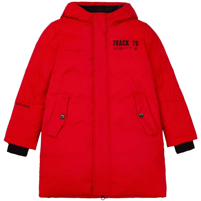 波司登儿童羽绒服男童中大童宝宝棉袄中长款连帽外套