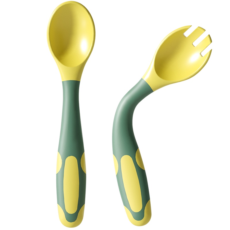 护贝康婴幼儿吃饭训练叉勺套装