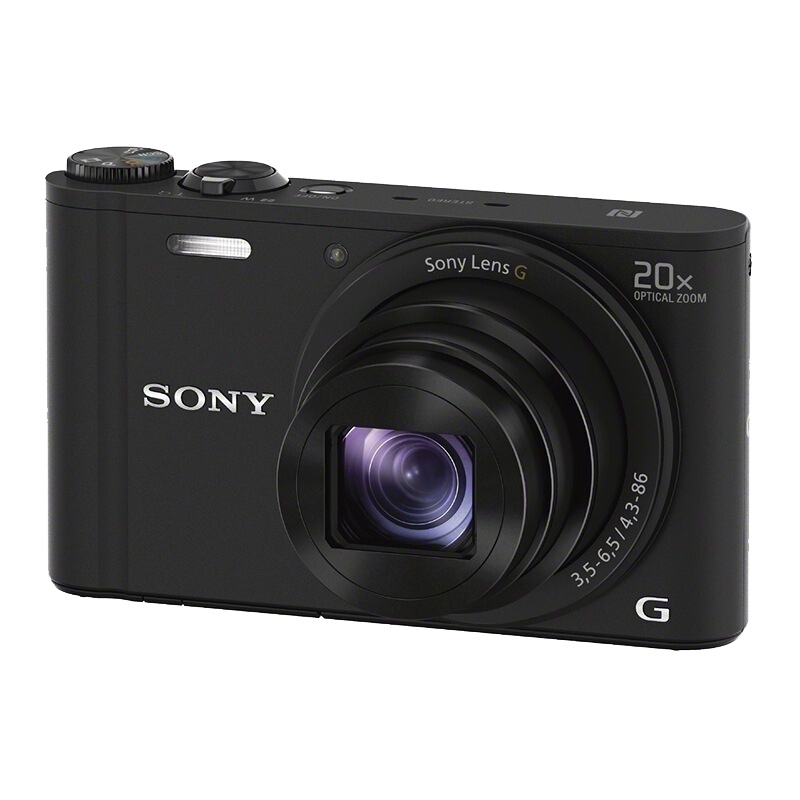 索尼(SONY) DSC-WX350 黑色 大变焦数码相机 3英寸屏 约1820万像素