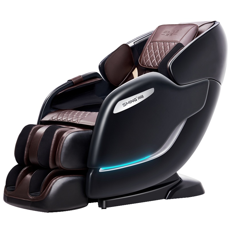 尚铭电器(SminG)按摩椅家用全身4D机芯多功能全自动豪华椅835L太空灰