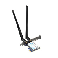 必联(B-LINK)BL-X50BT WIFI6 PCI-E千兆wifi 无线蓝牙5.1二合一台式机3000M高速WIF