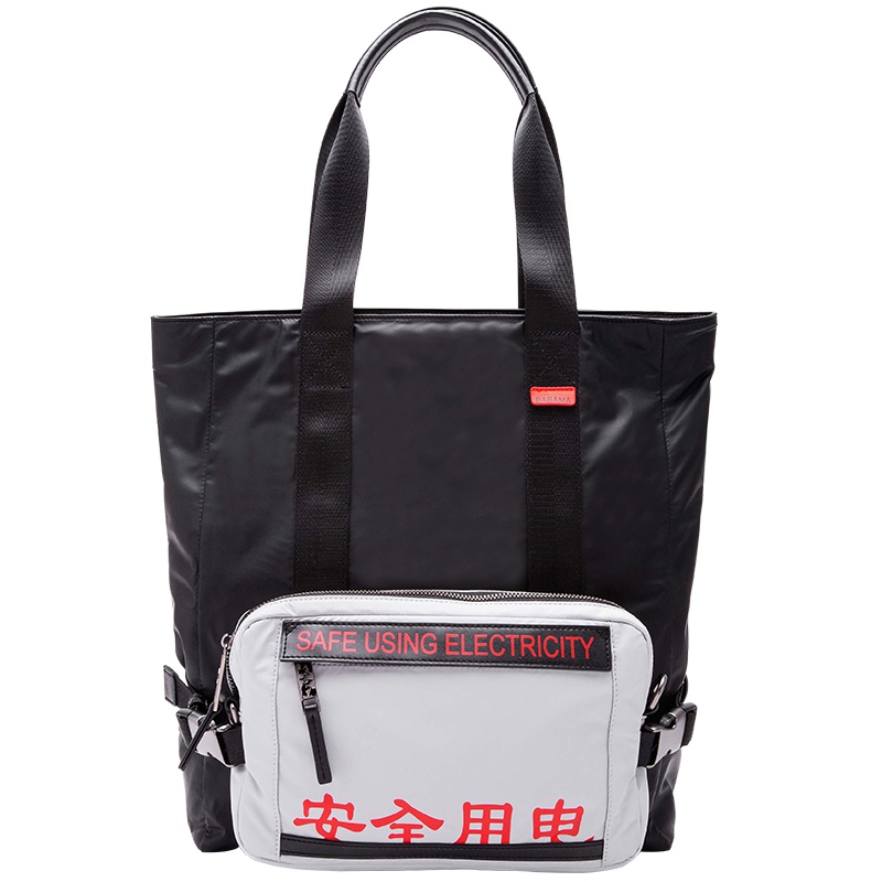 babama2019新款女士手提包潮牌原创个性包包休闲单肩包时尚托特包