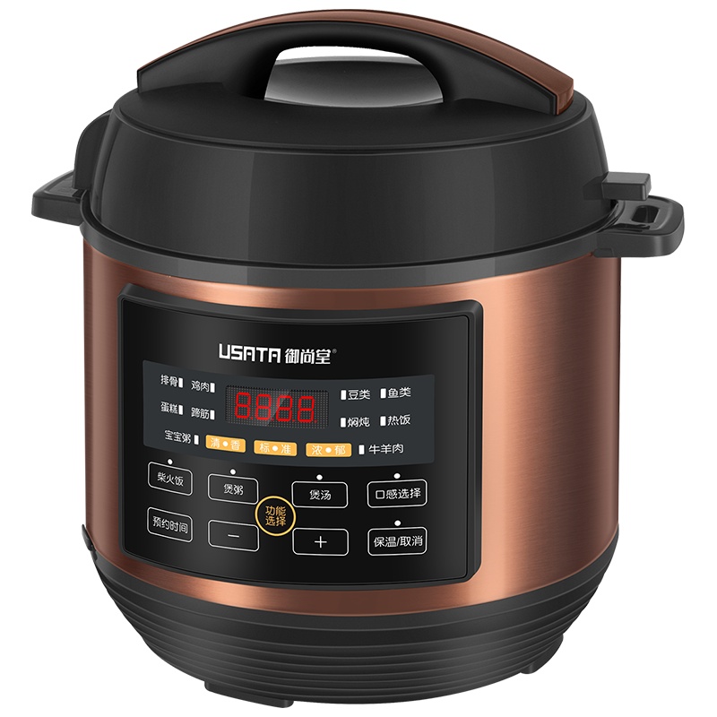 御尚堂(USATA) YA500(26) 电压力锅家用智能5L高压锅双胆全自动饭煲电饭锅大容量电饭煲5-6人