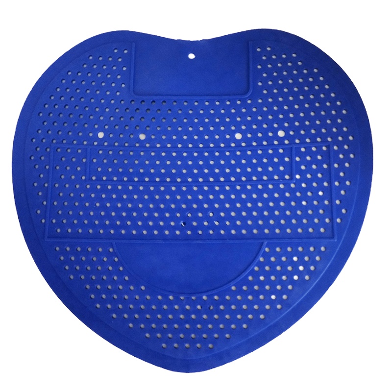 10个装男小便池 过滤网防塞防堵厕所除臭香薰尿垫香片 长20cm,宽19cm,颜色随机