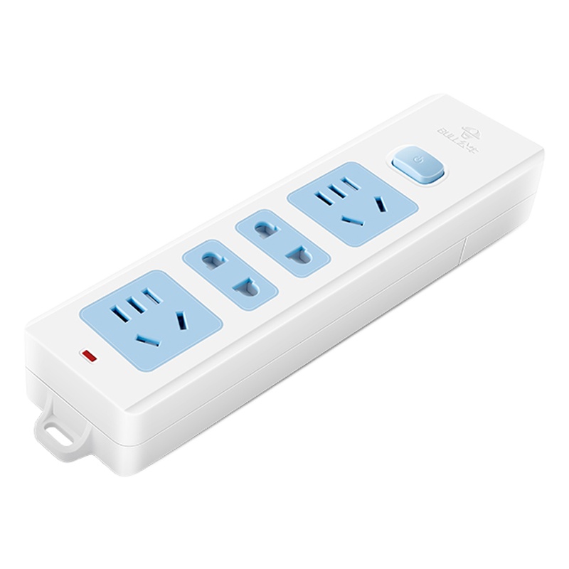 BULL公牛 GN-407W 接线板插排插线板拖线板插板四位带开关无线插座