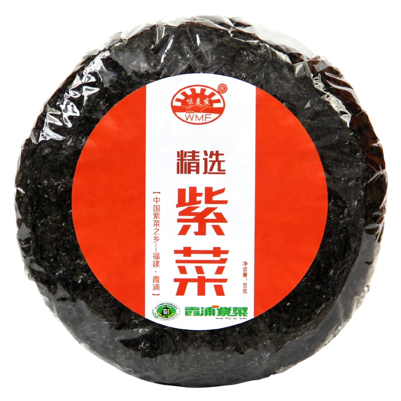 味美发 海产干货 精选紫菜80g 干坛紫菜 福建特产煲汤食材