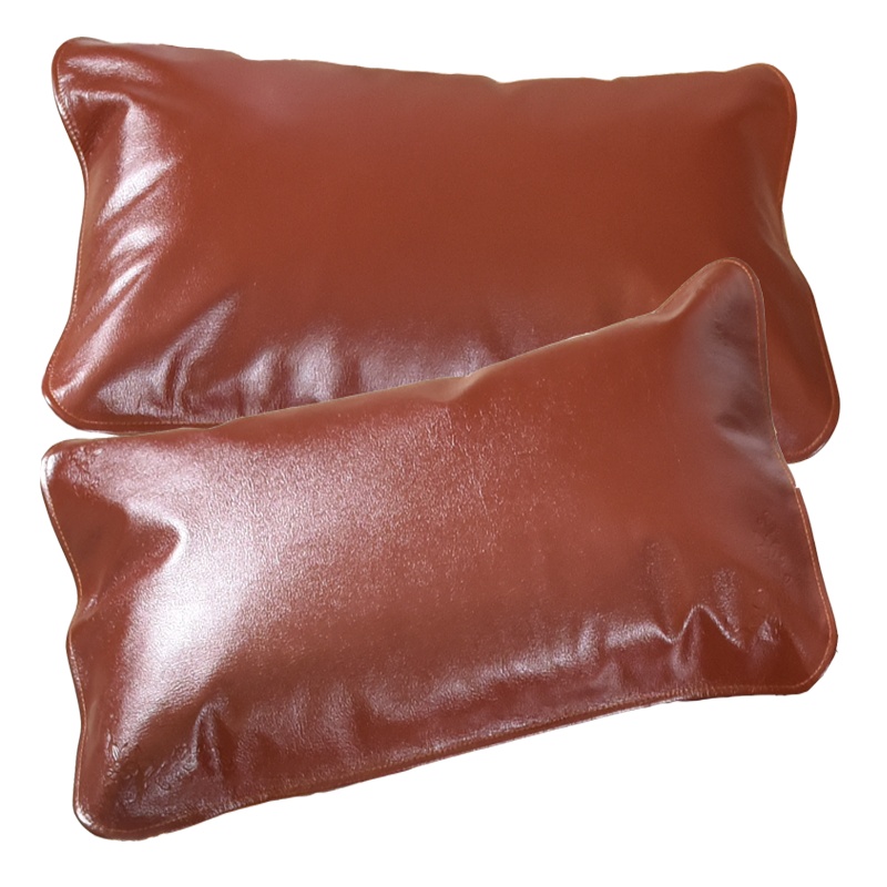 千牛王 家纺 头层水牛皮枕套枕席枕巾凉枕套牛皮凉席透气清凉空调席双人真皮席子,真皮高档礼物