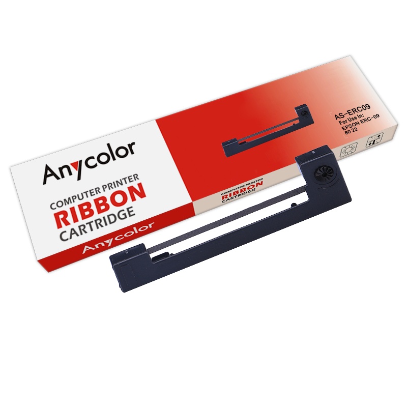 欣彩 ERC09色带 AS-ERC09 适用爱普生 EPSON ERC-09 80 22色带架 含带芯