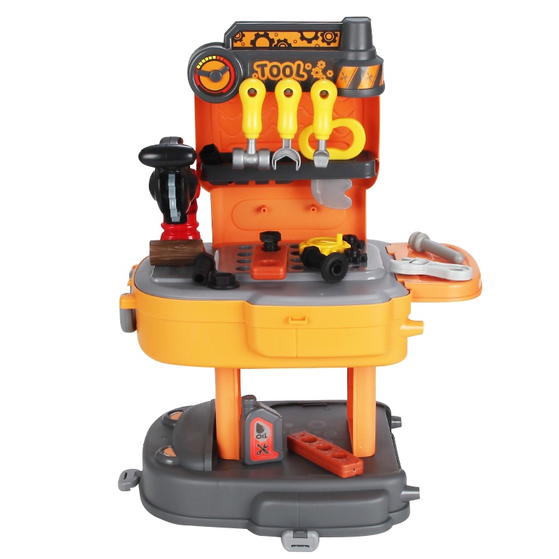纽奇(Nukied)儿童过家家玩具多功能工程师工具早教玩具3-6岁男孩