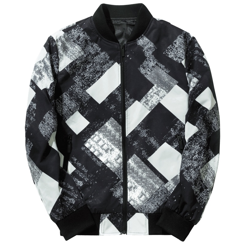 千纸鹤男士春秋款夹克外套2019秋新款青年休闲帅气棒球服男30288