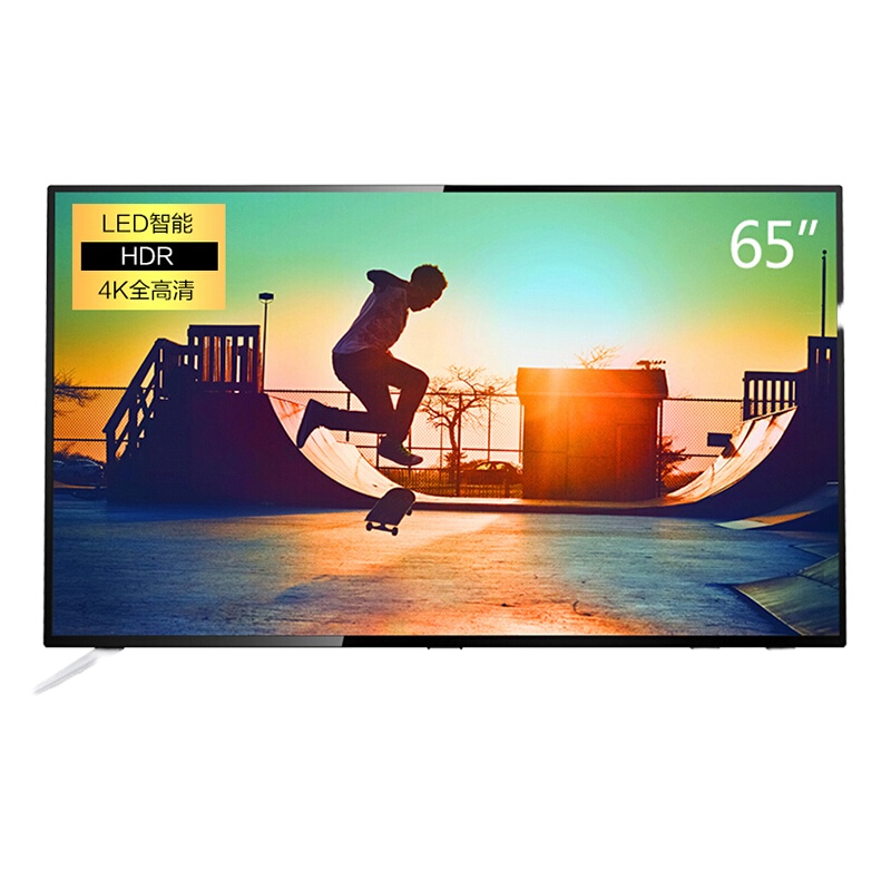 飞利浦 显示器 65PUF6112/T3 65英寸4K超高清液晶平板电视机智能网络
