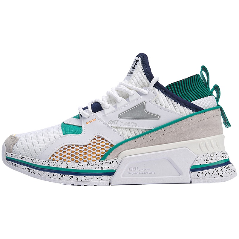 【自营】李宁女鞋休闲鞋T1000袜子鞋潮流低帮运动鞋